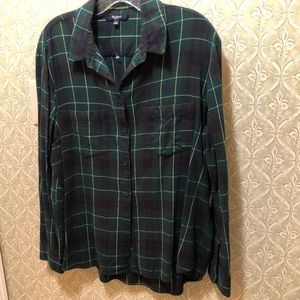 Madewell Plaid Flannel